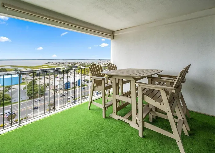 Ferienhaus Towers-spacious 3 Bedroom Unit With Bayside Views And Indoor Pool! Ocean Stadt